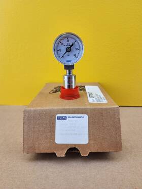 M932.2c Wika 4244209 New Pressure Gauge Sanitary Fit 0-60 Psi