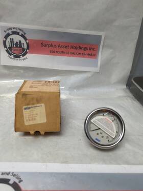 4270828-01 Wika 4270828-0 Gauge Range 0-15psi 1/4 In Npt Back Connection 2-1/2 Face Nos