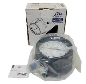 52287076 Wika 427281878440 Industrial Pressure Gauge Type 232.34 4.5 Inch P/n 600mbar 1/2 Npt Lm