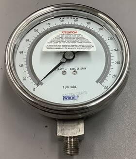 4273502 Wika 300psi 1/4 Inch Npt Pressure Gauge B496