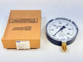 111.10sp Wika 4276095 New Instruments 4 Inch Air/water Pressure Gauge 300 Psi