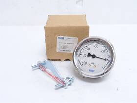 50230123 Wika 248901 New In Box Liquid Filled Vacuum Gauge 0-30 Inch Hg 2.5 Dial
