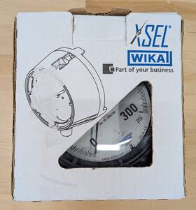50268431 Wika Instrument 300 Psi 1/2 Npt Lower Mount Gauge Type 232.34 4.5 Inch New