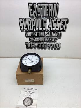 52062155 Wika Xsel Process Gauge 212.34 6 Inch Brass Tube And Connection 1/4 Npt Nib
