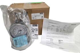 432.50.100 Wika 52322874 New 1 Inch Cl300/rf Flanged Diaphragm Pressure Gauge 6bar Inconel