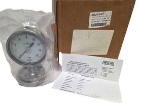 52492061 Wika New 232.50 1 Inch Cl150 Flanged Bourbon Tube Pressure Gauge 16bar