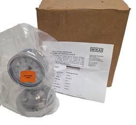 52502791 Wika New 232.50 1 Inch Cl300 Flanged Bourbon Tube Pressure Gauge 40barg Ss Ptfe Sf