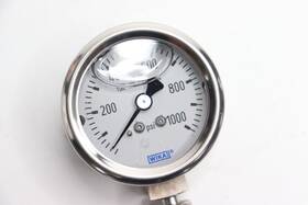 56453830 Wika Pressure Gauge To 1 000 Psi 2-1/2 Inch Dial X 1/4 Thread