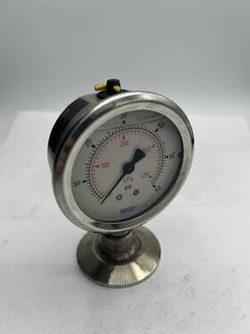72-2121-37 Wika Pressure Gauge 1000psi 071713s 2 1/2 Face 72-2121-37 Wika Pressure Gauge 1000psi 071713s 2 1/2 Face