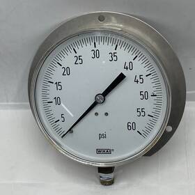 Wika 72057 0-60 Psi 1/4 Inch Npt Pressure Gauge