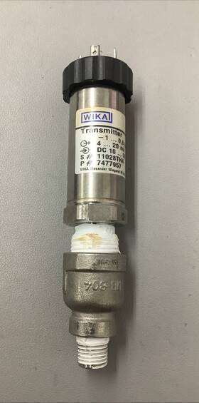 7477957 Wika Pressure Gauge -1 To 6 Bar 10-30vdc B528