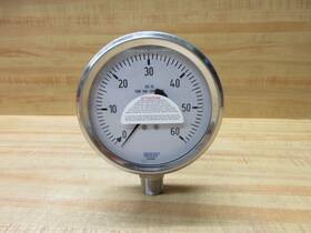 8100nner Wika Pressure Gauge 0-60-psi