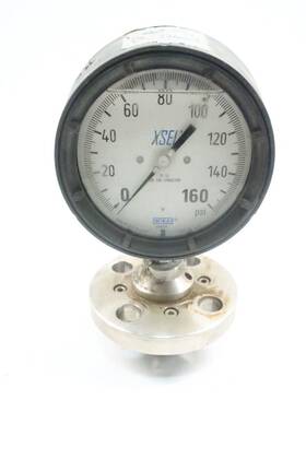 8100rc1p Wika Pressure Gauge 4-1/2in 0-160psi