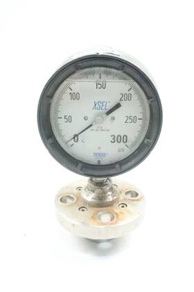 8100tyqr Wika Xsel Pressure Gauge 4-1/2in 0-300psi