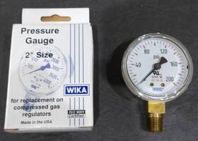 8611041 Wika New Instrument 200 Psi Pressure Gauge 2 Inch Dial Type 111.11 Item #8611041