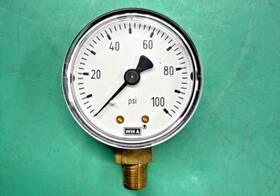 8990136 Wika New In Box Pressure Gauge 2 Inch 100psi 1/8 Npt Lm Free Shipping