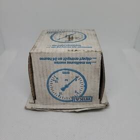9081259 Wika 4 Inch Mechanical Pressure Gauge