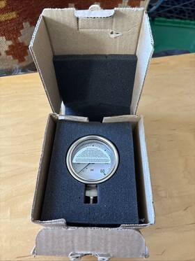 9111026 Wika Pressure Gauge 2 1/2 Inch Dial 60psi 1/4 Connection New In Box