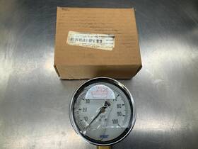 213.40.4 Wika 9314679 Bourdon Tube Pressure Gauge Copper Alloy