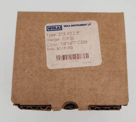 9318160 Wika Pressure Gauge 2-1/2 Inch Dial 0-60 Psi 1/4 Thread Npt 213.40 2.5