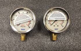 9693747 Wika 213.53 2.5 Inch Gauge 100 Psi 1/4 Npt Liquid Filled