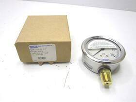 9767045 Wika 0-30 Psi 2 1/2 Inch Type 213.53 Pressure Gauge With Steel Case