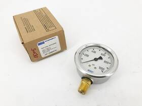 9767126 Wika New Pressure Gauge Type 213.53 2.5 Inch Stainless Steel
