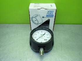 9834842 Wika Xsel Process Pressure Gauge. 0-160psi 1/2 Inch Npt Lower Mount