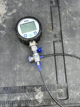 Dg-10-s Wika New Type Digital Pressure Gauge Dg10s - But Out Of Box
