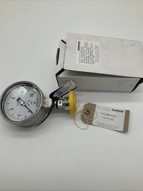 Dn100pg-150c-b-r18-d Wika Staitech Dn100pg 10 Bar Pressure Gauge Dn100pg-150c-br18d Connection
