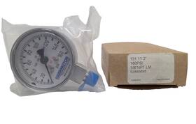 52895695 Wika Harrington 131.11 Bourdon Tube Pressure Gauge Ss 2 Inch Dial 1/8 Npt O2