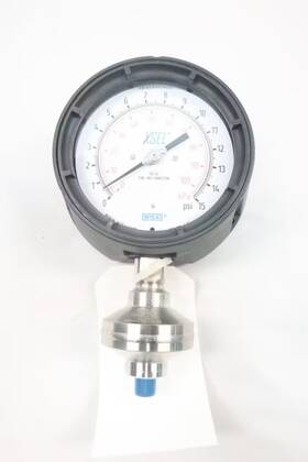 M932.d1 Wika 23x.34 Pressure Gauge 4-1/2in 0-15psi