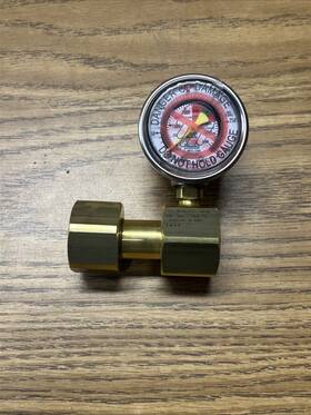 Pgs21 Wika Pressure Gauge With Switching Contacts