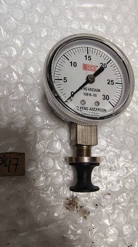 10816-00 Wilkens-anderson Waco Wilkens-anerson In Gh Vacuum 0-30 Gauge