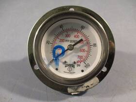 2-30-000529 Winters Pfp Series Pressure/vacuum Gauge To 100 Psi