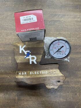 36tv87 Winters New Gauge Pressure 2-1/2 Inch To 60 Psi
