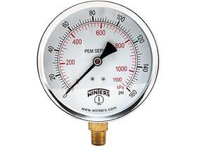 Winters Instruments 628311200812 Multi Function Economy Utility Dry Pressure Gauge