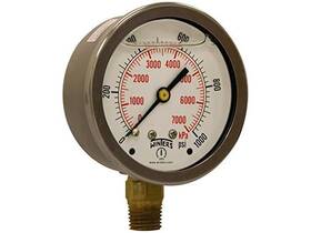 Winters Instruments 628311210422 2.5 Inch Industrial Pressure Gauge