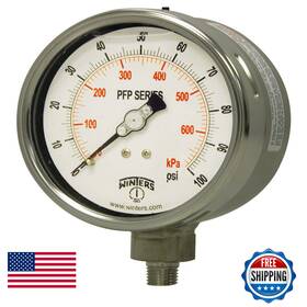 B0087uj952 Winters Instruments Pfp Series Premium Stainless Steel 304 Dual Scale