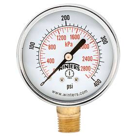 Pem219 Winters Instruments 2-1/2 Inch Dial Size Multi Function Economy Utility Dry Pressure Gau