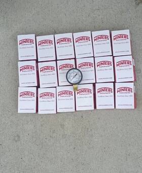 Pem205 Winters Nib 2 Inch 1/4 Npt Btm Guage Bundle Of 19 New Pem205 Winters Nib 2 Inch 1/4 Npt Btm Guage Bundle Of 19 New