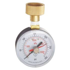 Petm217 Winters Pressure Gauge 2-1/2 Inch Nominal Dial Size 489f23