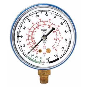Pfg1730 Winters Low Side Pressure Gauge 2-1/2 Inch Dia