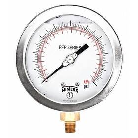Pfp606wbw Winters Industrial Pressure Gauge To 200 Psi 4 In Dial 1/4