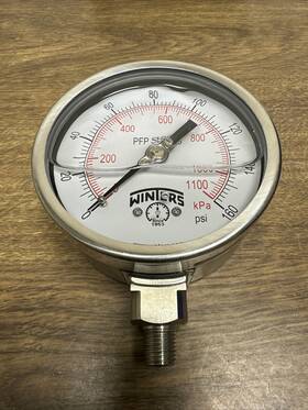 Pfp645 Winters 0-160 Psi 1/4 Inch Npt