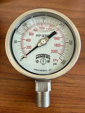 Pfp662 Winters 4 Inch Gauge Stainless