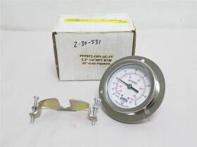 Pfp872-dry-uc-ff Winters 242832 New In Box Pressure Gauge Ss -30-60psi Pfp872-dry-uc-ff Winters 242832 New In Box Pressure Gauge Ss -30-60psi