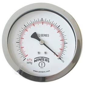 Pfq1272-dry Winters Industrial Pressure Gauge To 160 Psi 1/4 In Mnpt