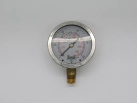 Pfq2411r1 Winters Pressure Gauge 0-100 Psi 0-700 Kpa 1/8 Inch Connection Used
