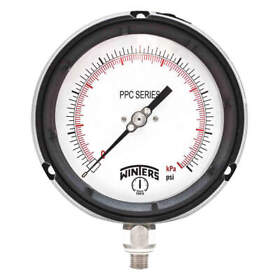 Ppc5043r1wbyg Winters Gauge 4-1/2 Dial Size Mnpt Connection